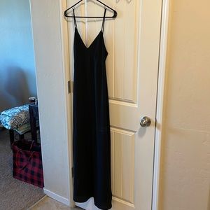 Black boutique maxi dress